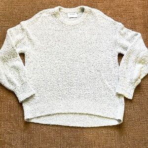 ($3 only when bundled) Wilfred Cream Crew Neck Sweater